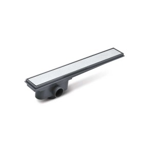 desague lineal clásico 45x7 dpp450t02sa acero mate + abs