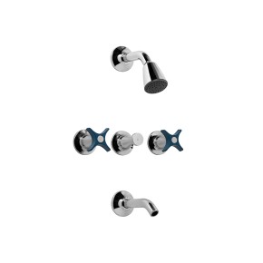 pétalo ducha azul c/tr 0103 m3-ac