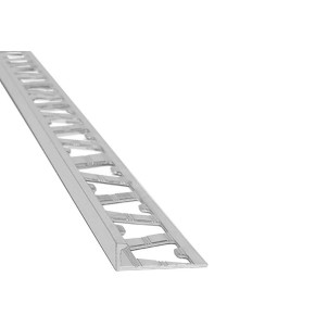 perfil l color cromo mate 10x2500 1653 aluminio