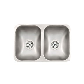 pileta doble semilujo 304 57x37x18