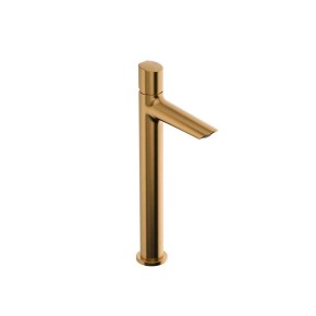 cilindra lavatorio monocomando alto brushed brass 0108-02/m5-bb