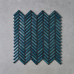 malla herringbone dark green czo946a