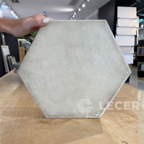 mosaico calcáreo hexagonal blanco 25x25 el 511 b