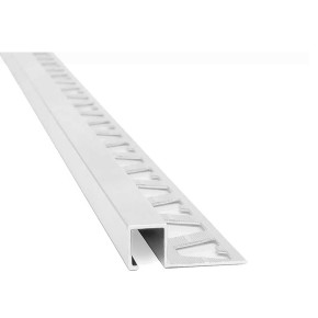 guardacanto quadra color cromo brillante 12x2500 3461 aluminio