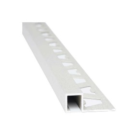 guardacanto quadra color arena stone 10x2500 3428txa aluminio