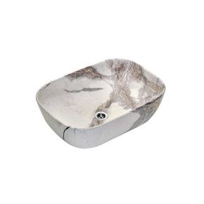 rectangular bacha apoyo marmolada 53x37