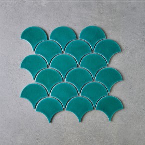 malla fishscale crackle green czb718x
