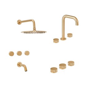 juego de grifería fabric gold 1