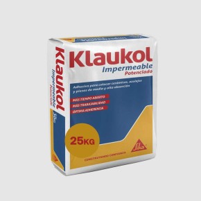 klaukol impermeable potenciado fluido 25 kg