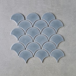 malla fishscale crackle light grey czb319x