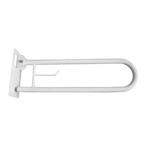 asa rebatible hierro pintado blanco 70cm c/ portarrollo s125