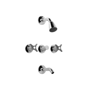 pétalo ducha gris c/tr 0103 m3-gc