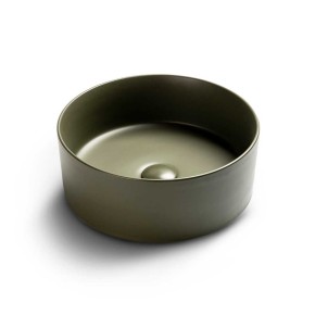 circular forest green matte bacha apoyo c click clack diám 36