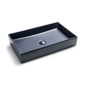 rectangular q navy blue matte bacha apoyo c click clack 60x37