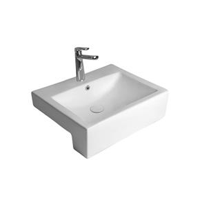 dongio rectangular bacha semiencastre 1ag 54x44