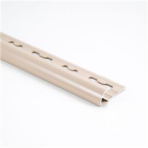 guardacanto color champagne 9x2500 a2c aluminio
