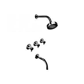 jet black ducha c/tr 3703-negr