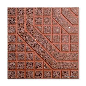 loseta granítica octogonal rojo dragón c116-fo  40x40
