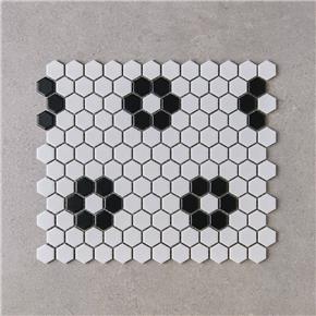 malla hexa matte flower czm032y