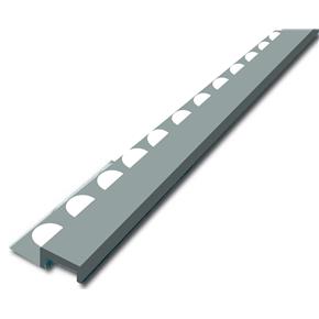 perfil omega color gris claro  18x2500 e121gc pvc