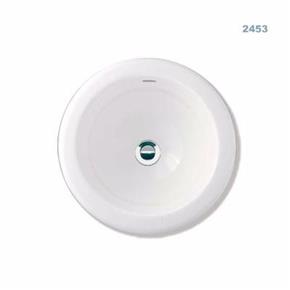 pileta vanitory circular linea terra quartz